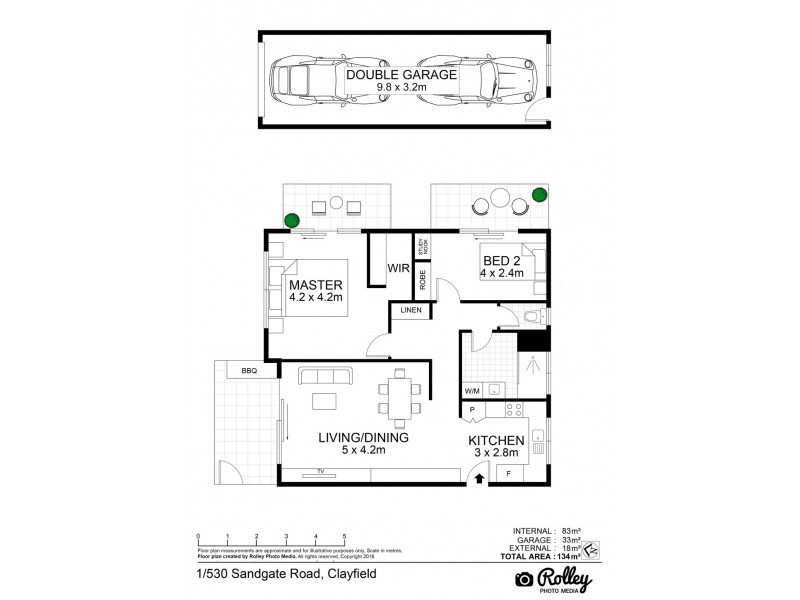 1/530 Sandgate Road, Clayfield QLD 4011 Floorplan