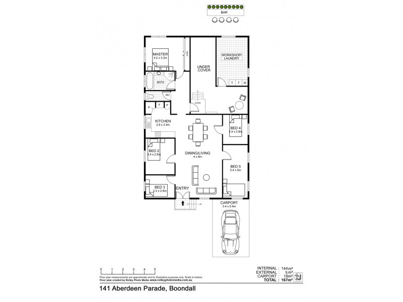 141 Aberdeen Parade, Boondall QLD 4034 Floorplan