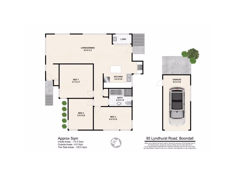 95 Lyndhurst Road, Boondall QLD 4034 Floorplan