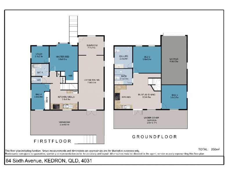64 Sixth Avenue, Kedron QLD 4031 Floorplan