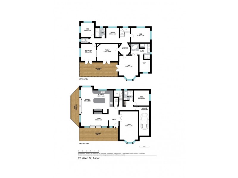 23 Wren Street, Ascot QLD 4007 Floorplan