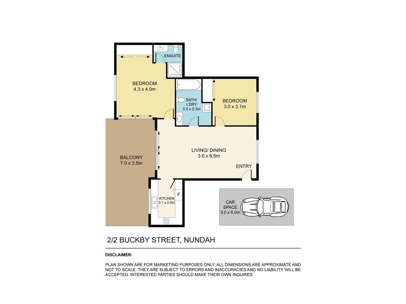 2/2 Buckby Street, Nundah QLD 4012 Floorplan