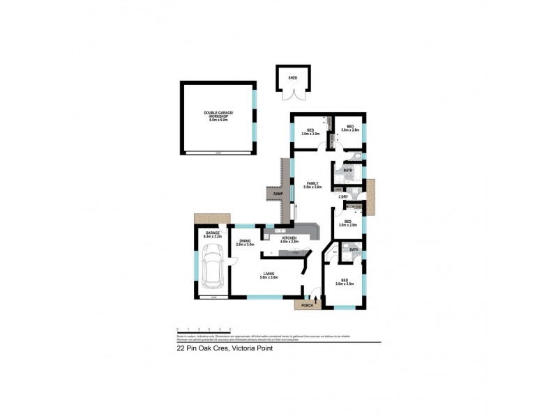 22 Pin Oak Crescent, Victoria Point QLD 4165 Floorplan