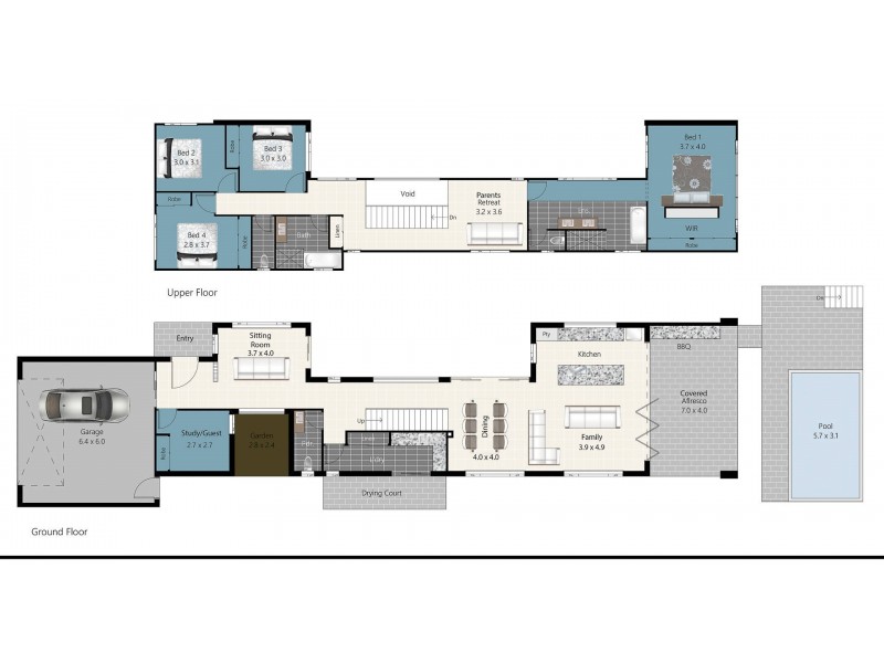 24 Seacrest Court, Raby Bay QLD 4163 Floorplan