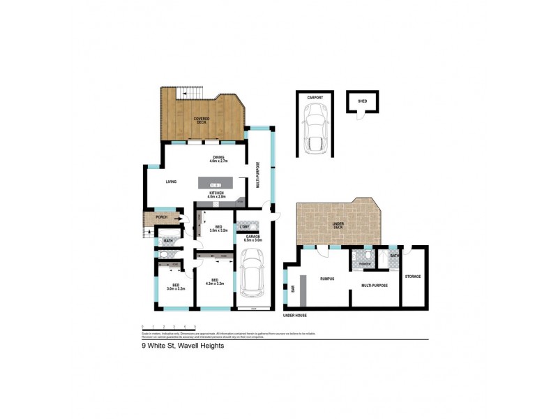 9 White Street, Wavell Heights QLD 4012 Floorplan