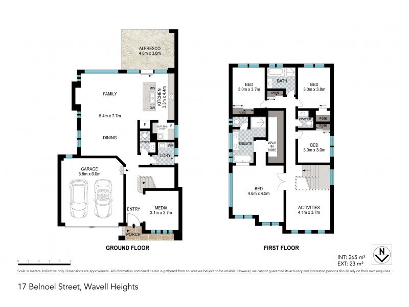 17 Belnoel Street, Wavell Heights QLD 4012 Floorplan