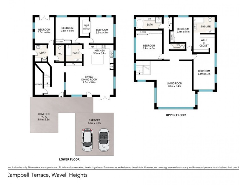 32 Campbell Terrace, Wavell Heights QLD 4012 Floorplan