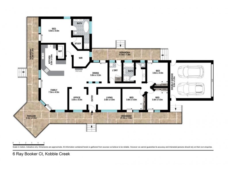 6 Ray Booker Court, Kobble Creek QLD 4520 Floorplan