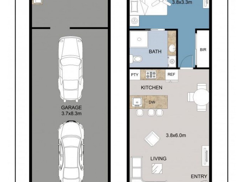 5/3 Gardiner Street, Alderley QLD 4051 Floorplan