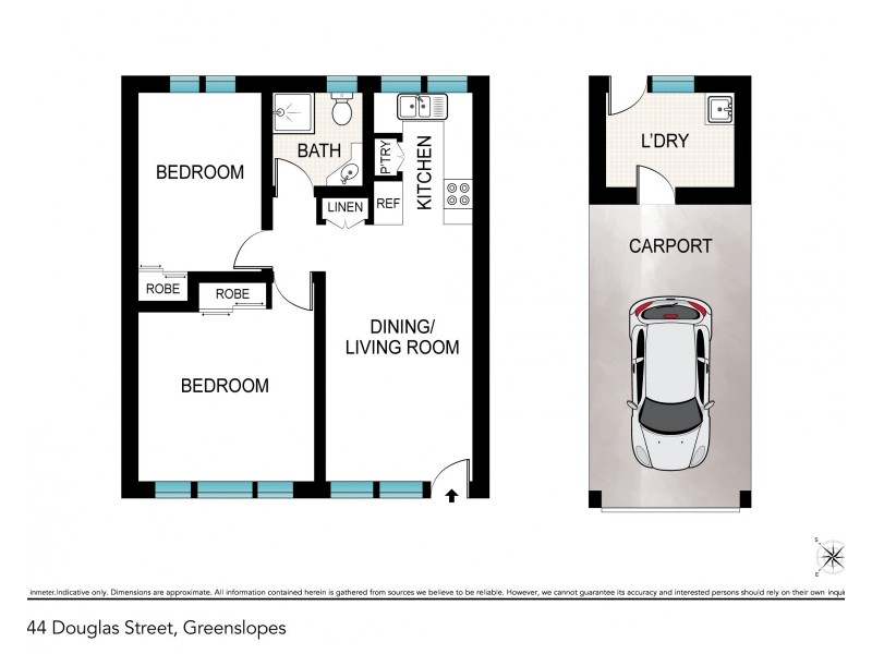 4/44 Douglas Street, Greenslopes QLD 4120 Floorplan