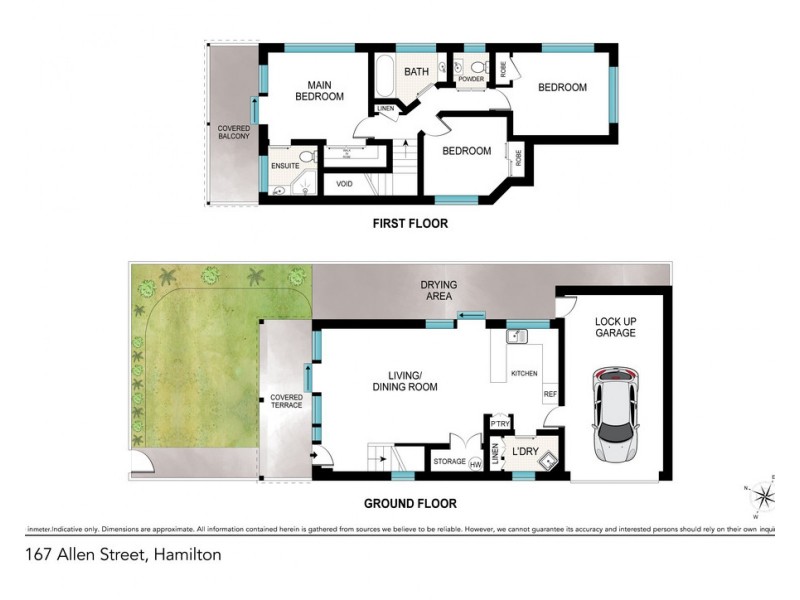 2/167 Allen Street, Hamilton QLD 4007 Floorplan