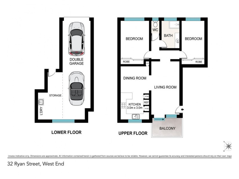 6/32 Ryan Street, West End QLD 4101 Floorplan