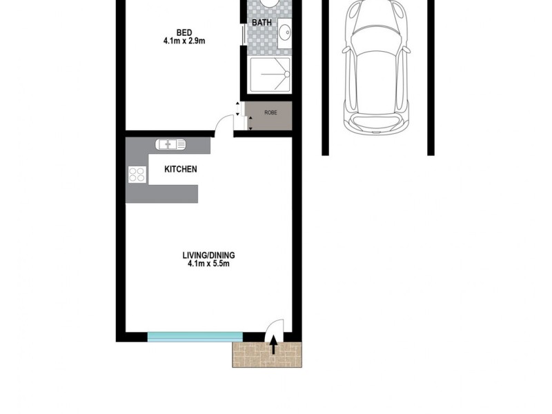 2/41 Norman Street, Wooloowin QLD 4030 Floorplan