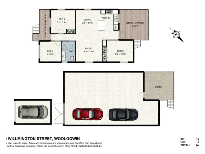 36 Willmington Street, Wooloowin QLD 4030 Floorplan
