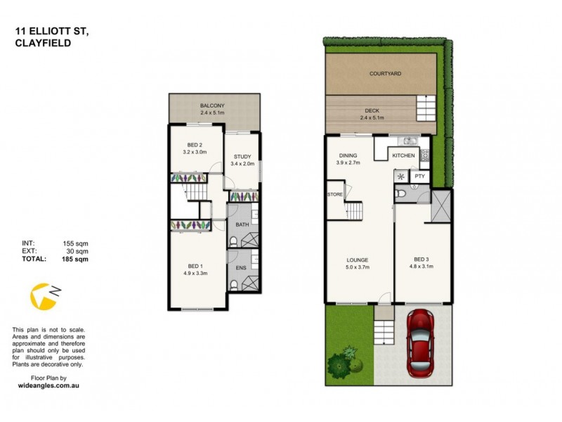 11 Elliott Street, Clayfield QLD 4011 Floorplan