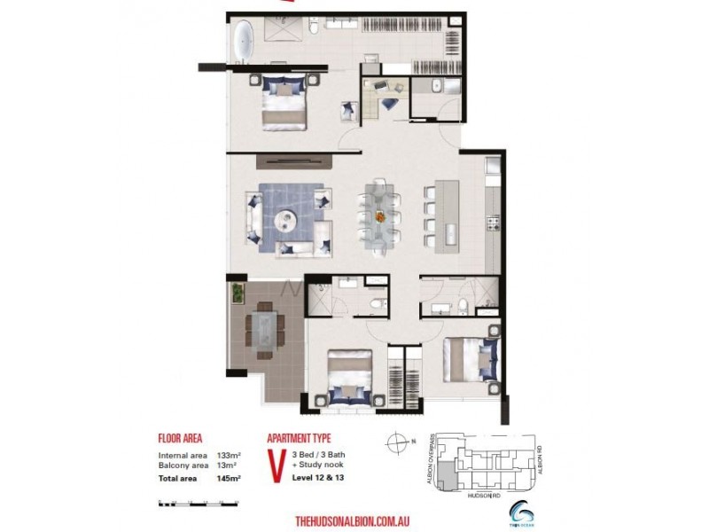 Skyhome at 54 Hudson Road, Albion QLD 4010