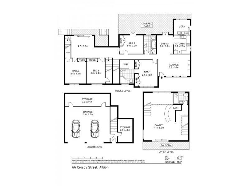 66 Crosby Road, Albion QLD 4010 Floorplan