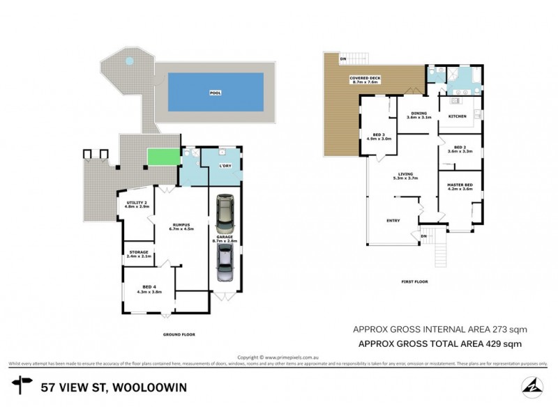 57 View Street, Wooloowin QLD 4030 Floorplan