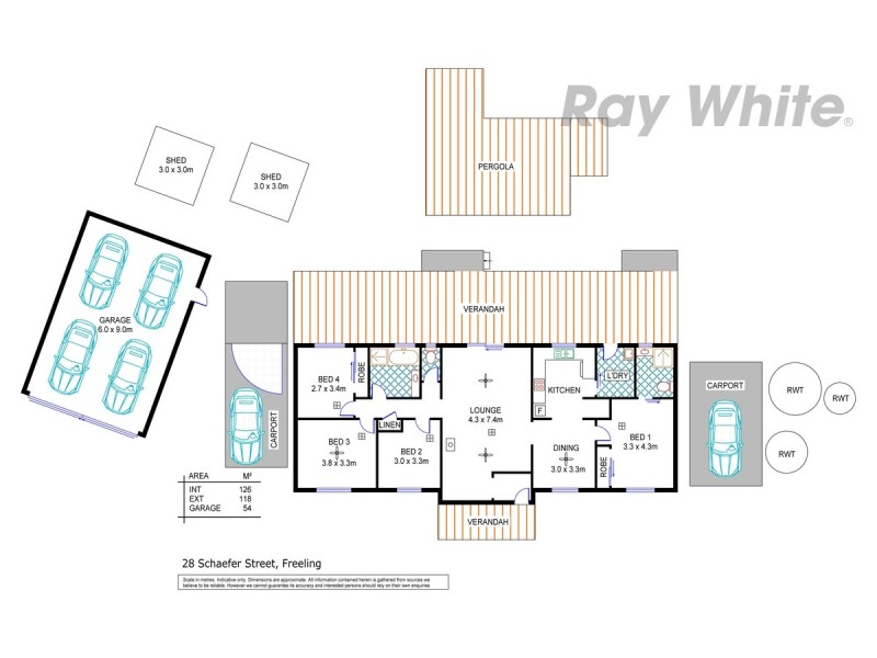 28 Schaefer Street, Freeling SA 5372 Floorplan