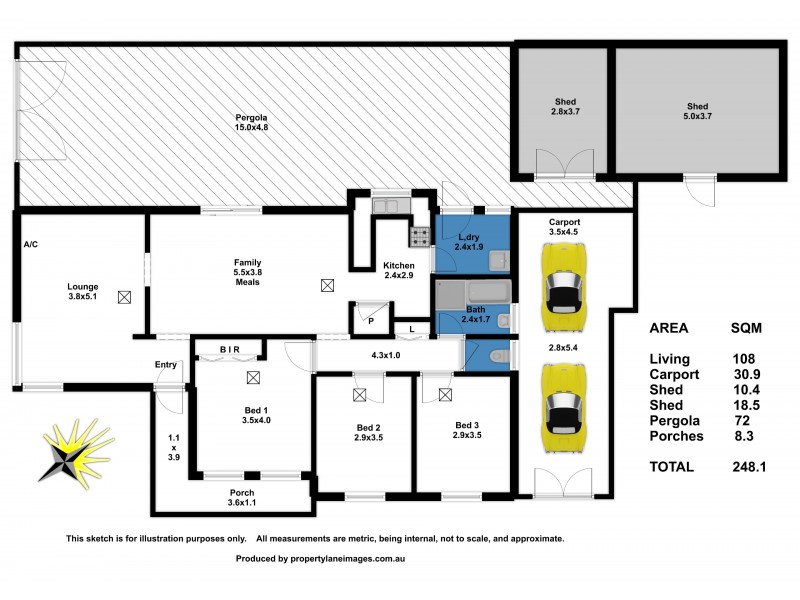 16 McDonnell Terrace, Evanston Gardens SA 5116 Floorplan