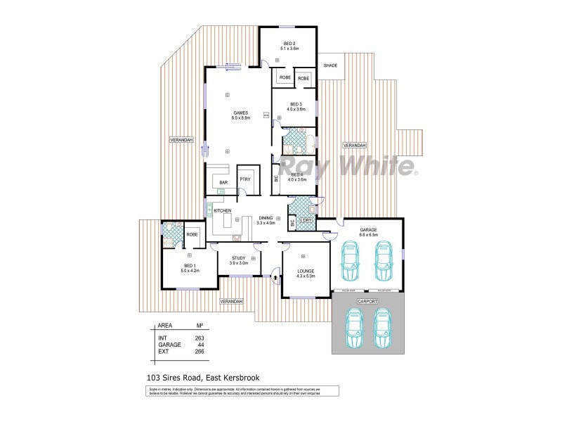 103 Sires Road, Kersbrook SA 5231 Floorplan