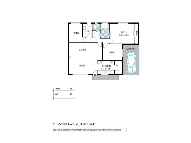 Site 21 Second Street, Hillier SA 5116 Floorplan