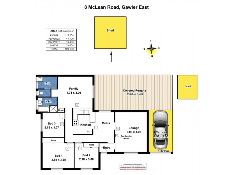 8 Mclean Road, Gawler East SA 5118 Floorplan