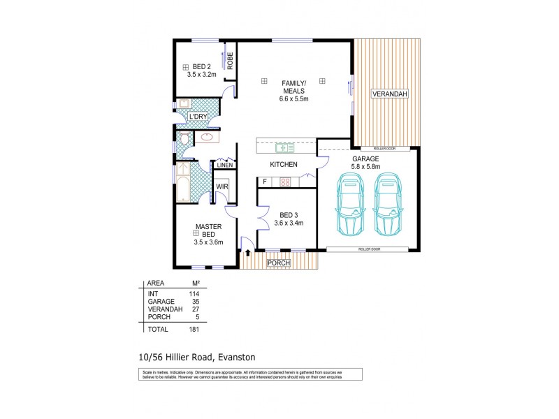 10/56a Hillier Road, Evanston SA 5116 Floorplan
