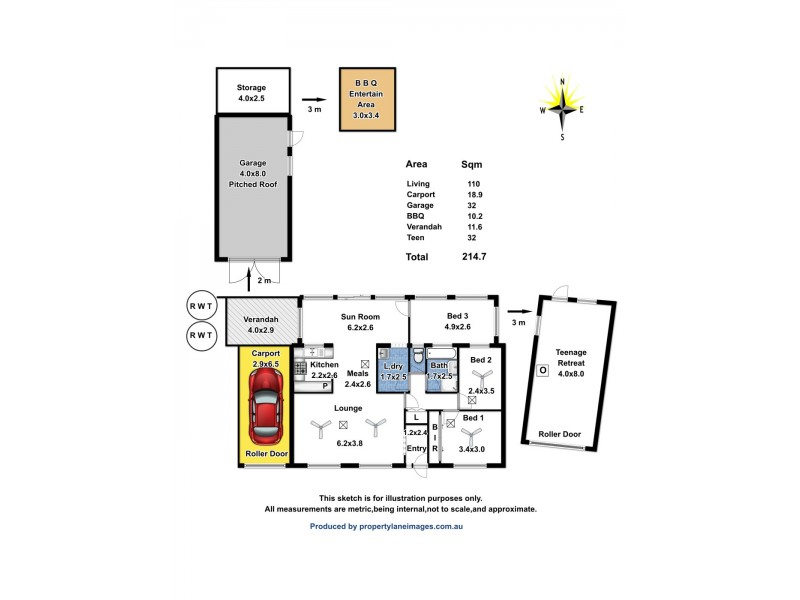 15 Jenkin Court, Mallala SA 5502 Floorplan