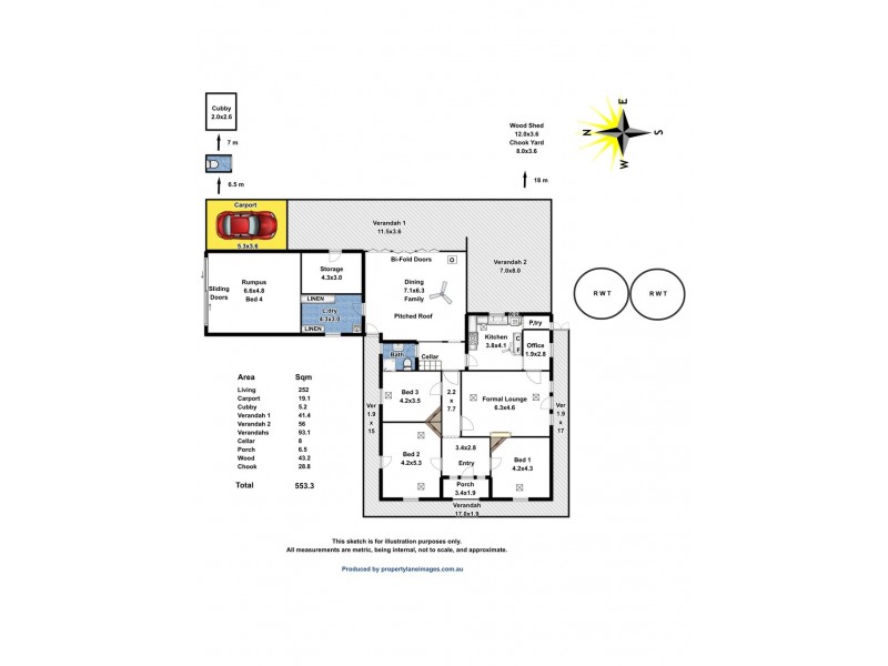 166 Powerline Road, Mallala SA 5502 Floorplan