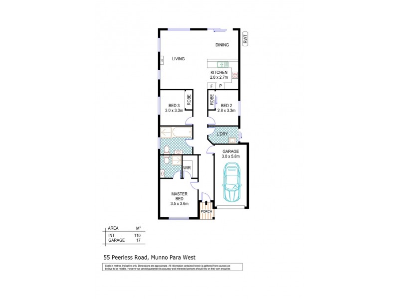 55 Peerless Road, Munno Para West SA 5115 Floorplan
