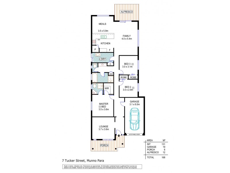 7 Tucker Street, Munno Para SA 5115 Floorplan