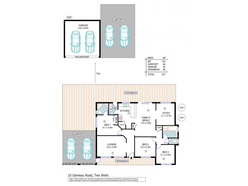 10 Gameau Road, Two Wells SA 5501 Floorplan