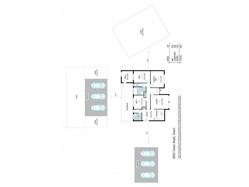 3605 Owen Road, Owen SA 5460 Floorplan