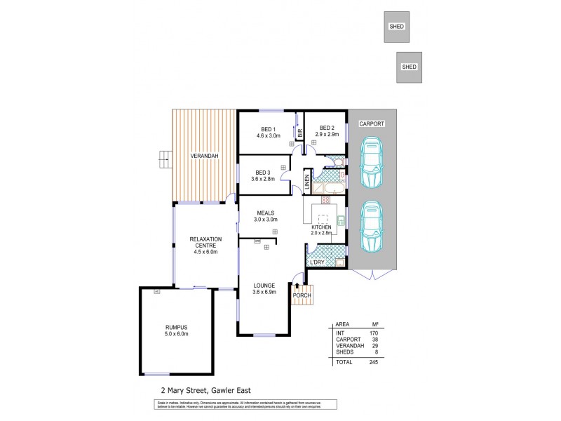 2 Mary Street, Gawler East SA 5118 Floorplan