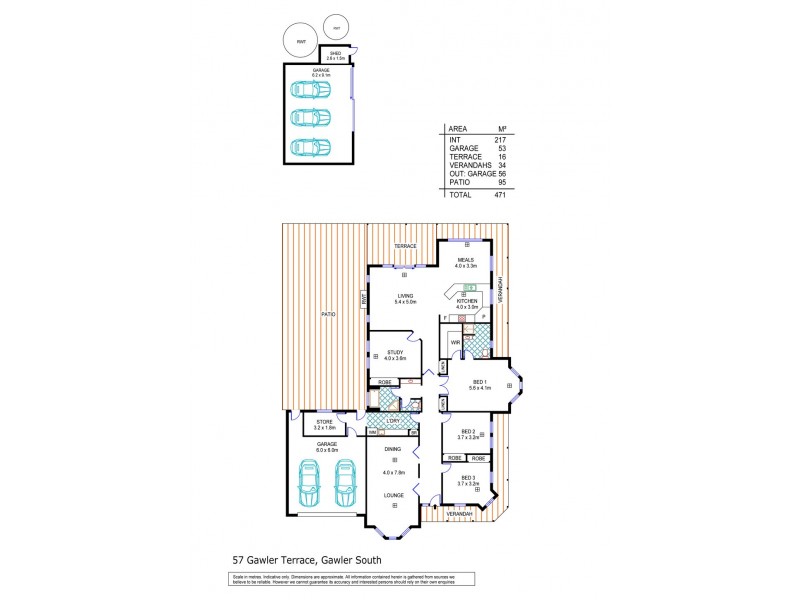 57 Gawler Terrace, Gawler South SA 5118 Floorplan