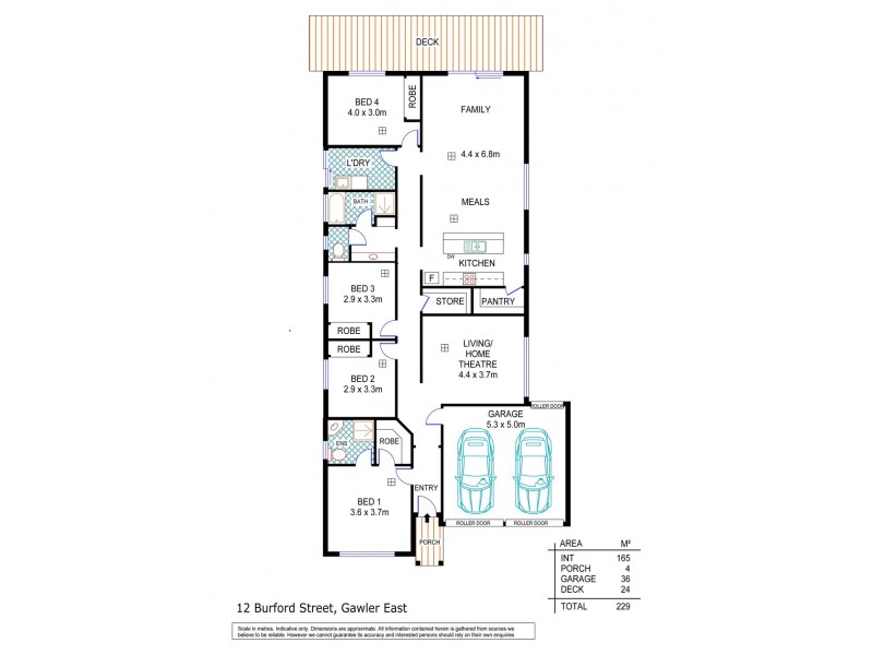 12 Burford Street, Gawler East SA 5118 Floorplan