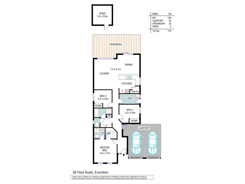 38 Para Road, Evanston SA 5116 Floorplan