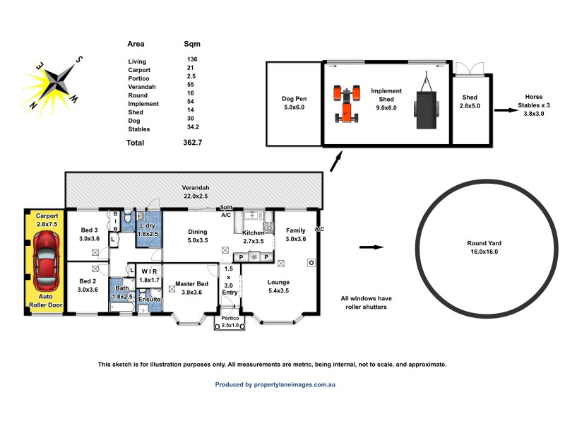 207 Short Road, Penfield Gardens SA 5121 Floorplan