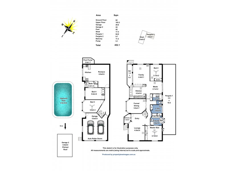 16 Bent Court, Wynn Vale SA 5127 Floorplan