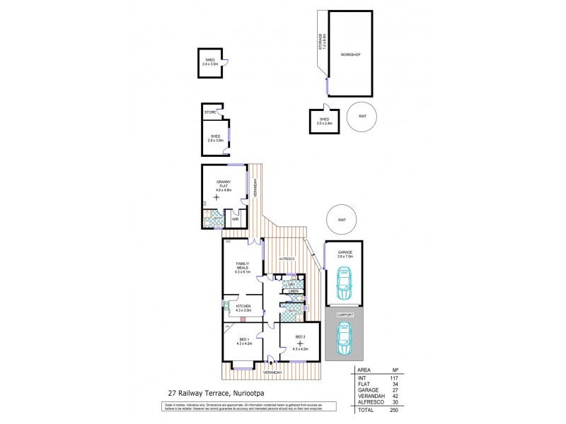 27 Railway Terrace, Nuriootpa SA 5355 Floorplan