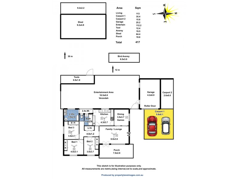 147 Aerodrome Road, Mallala SA 5502 Floorplan