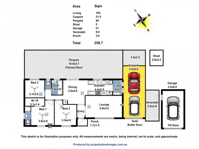 21 Hindmarsh Boulevard, Evanston Gardens SA 5116 Floorplan