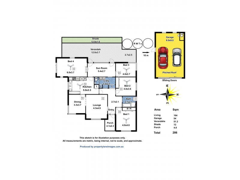 1 Elizabeth Street, Mallala SA 5502 Floorplan