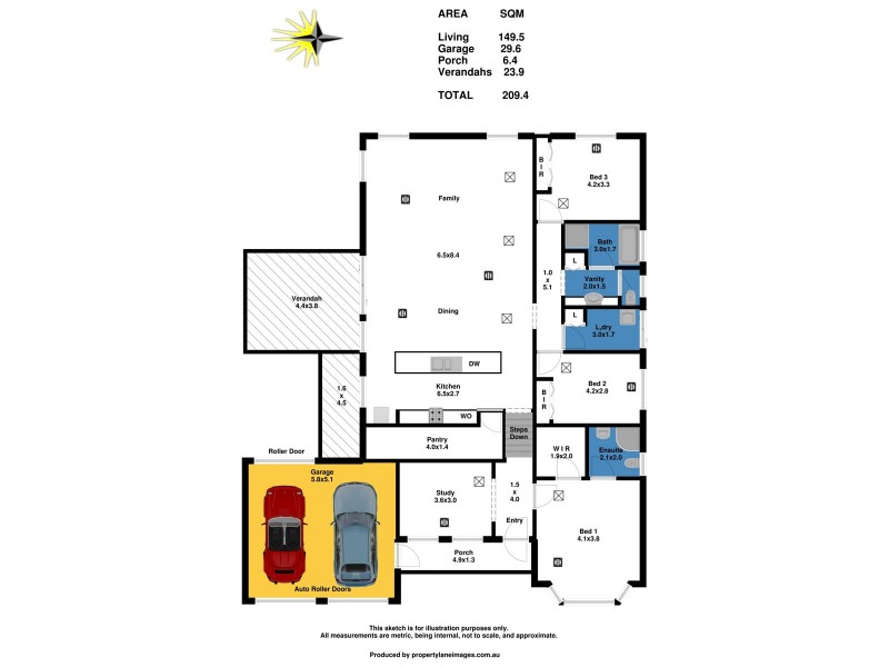 24 Goldfinch Way, Hewett SA 5118 Floorplan