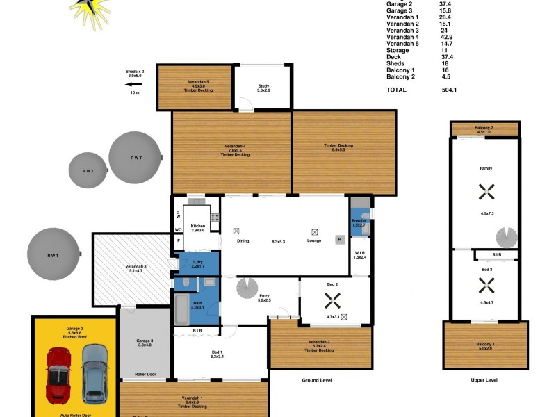 277 Goldfields Road, Cockatoo Valley SA 5351 Floorplan