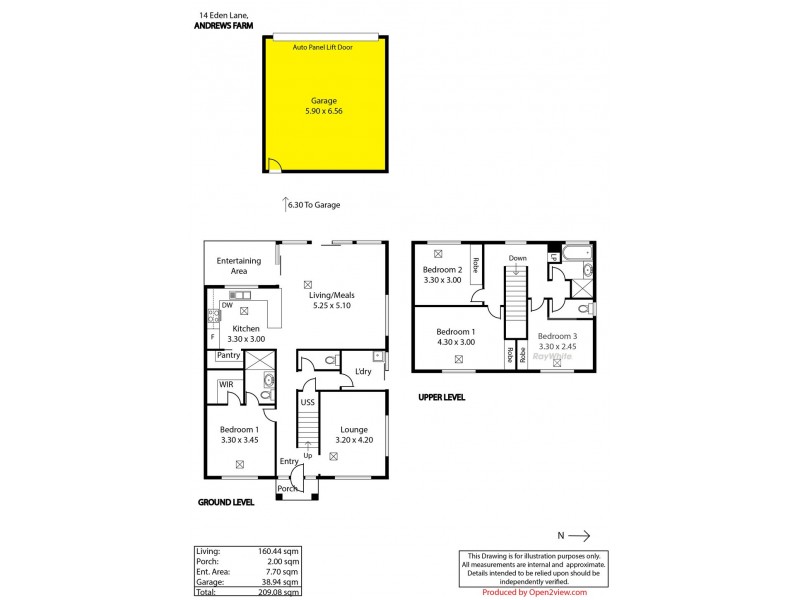 14 Eden Lane, Andrews Farm SA 5114 Floorplan