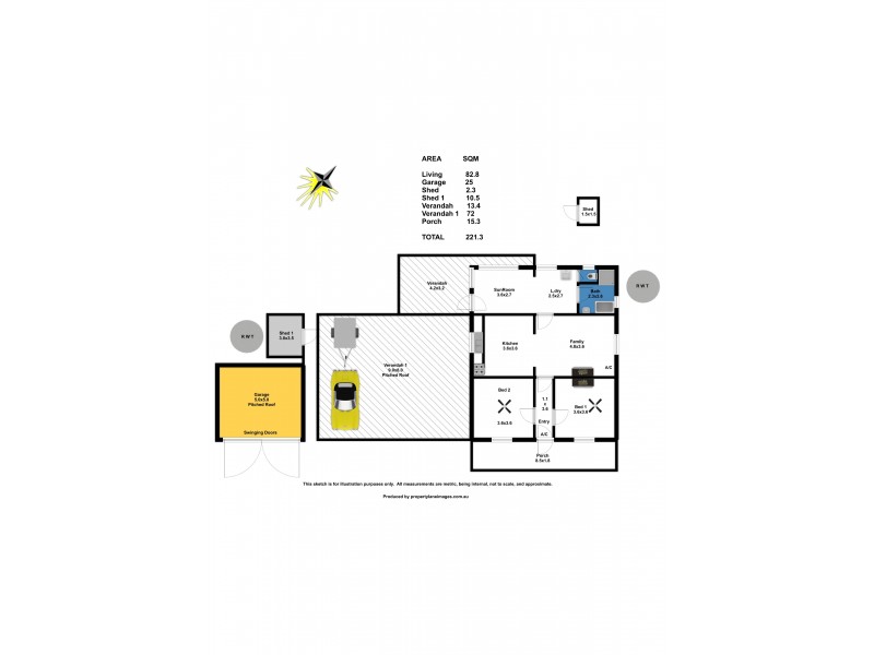 41 Second Street, Owen SA 5460 Floorplan