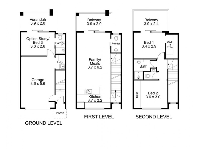 Unit 7/37 Victoria Parade, Mawson Lakes SA 5095 Floorplan