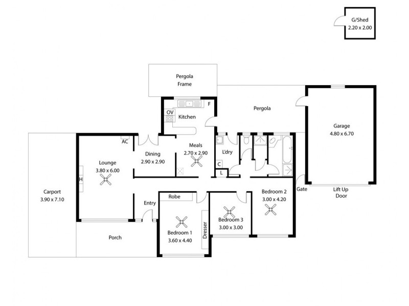 1 Argent Street, Elizabeth Grove SA 5112 Floorplan